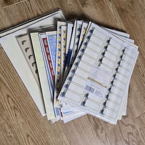 20 Packs Labels - Over 1500 Assorted Printer Friendly Labels